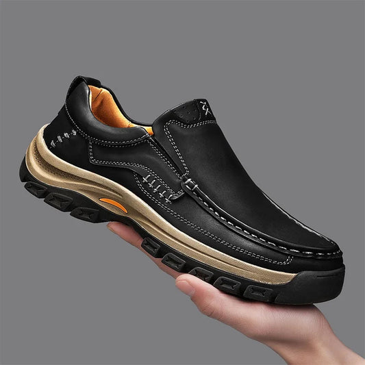 Leather Loafers Men